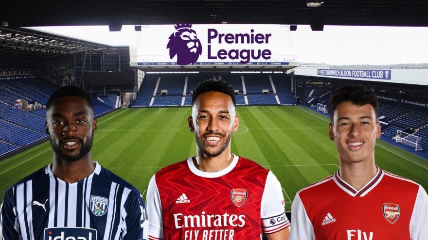 Dự đoán kết quả, đội hình xuất phát trận West Brom - Arsenal